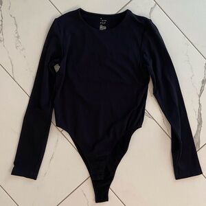 Target A New Day Black Bodysuit Top.